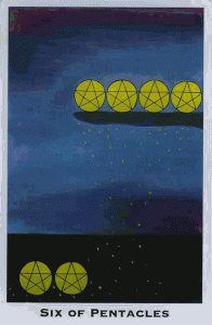 Six of Pentacles, Alison Stone